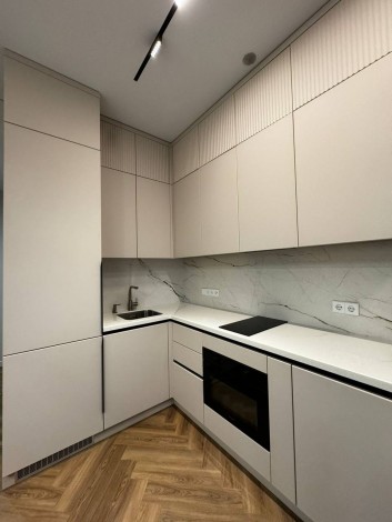 Бежевая кухня